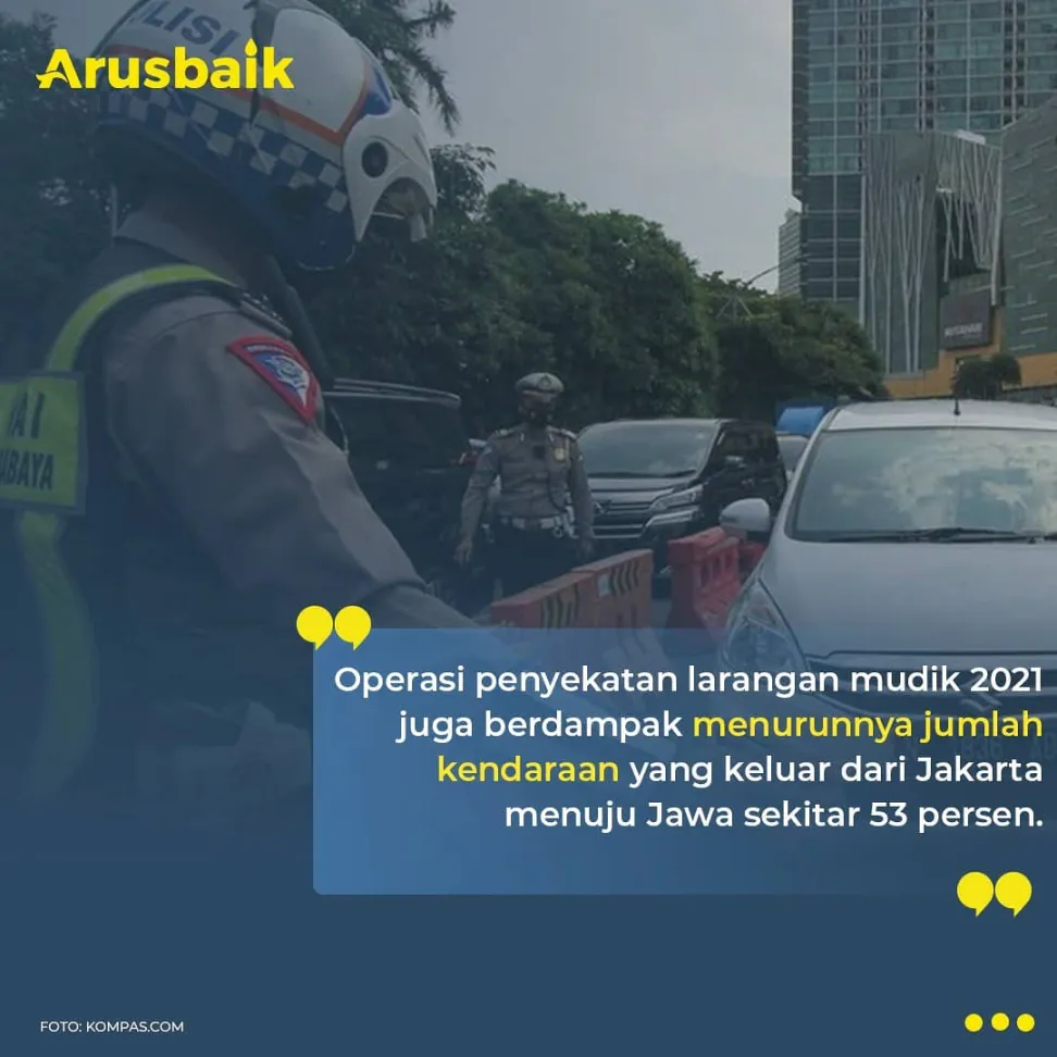 Jangan Nekat, Polri putar balikkan puluhan ribu kendaraan pelanggaran Mudik Lebaran