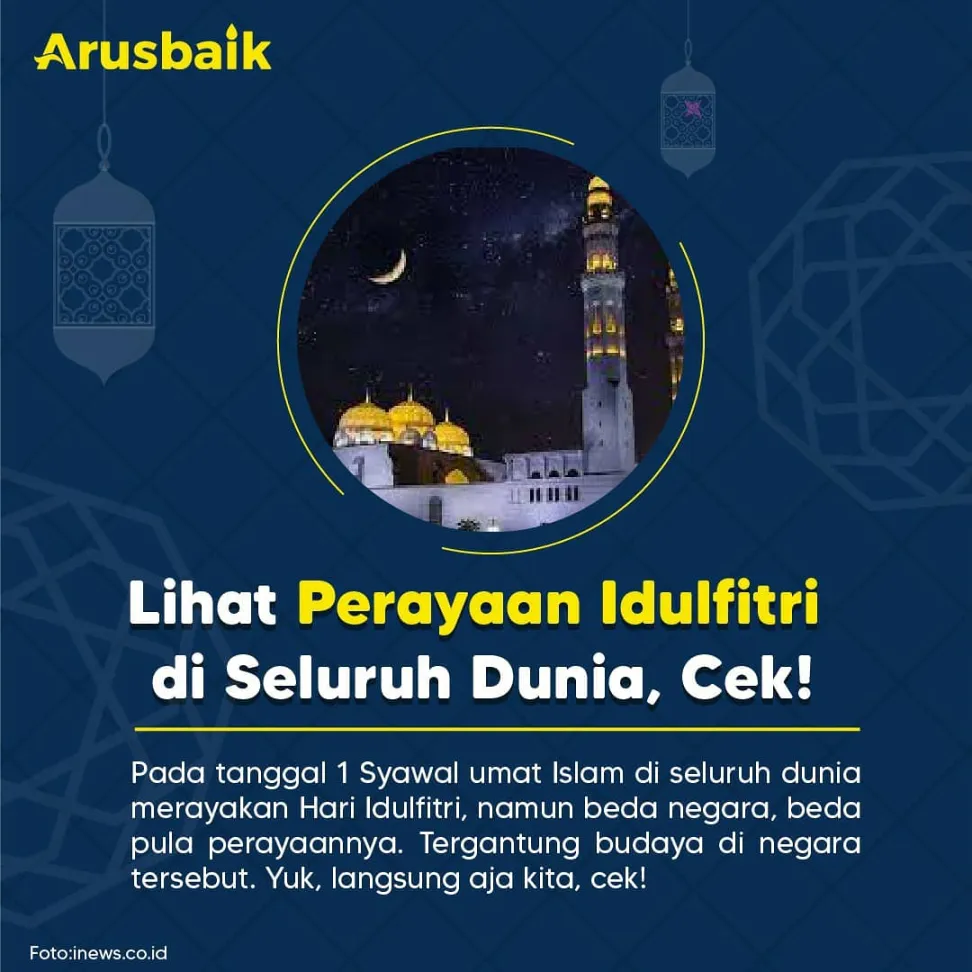 Lihat Perayaan Idulfitri di Seluruh Dunia, Cek!