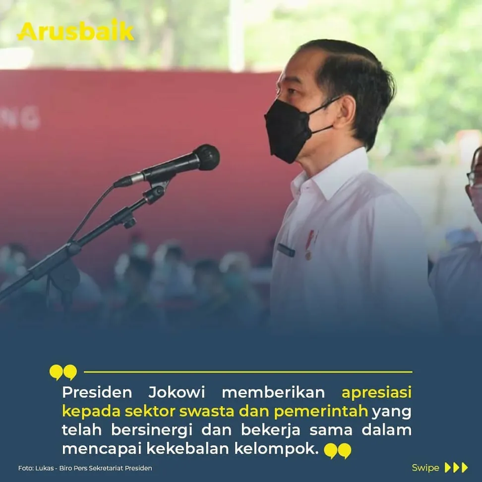 Vaksinasi Gotong Royong Dorong Pulihkan Ekonomi Nasional