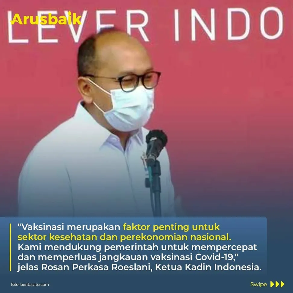 Vaksinasi Gotong Royong Dorong Pulihkan Ekonomi Nasional