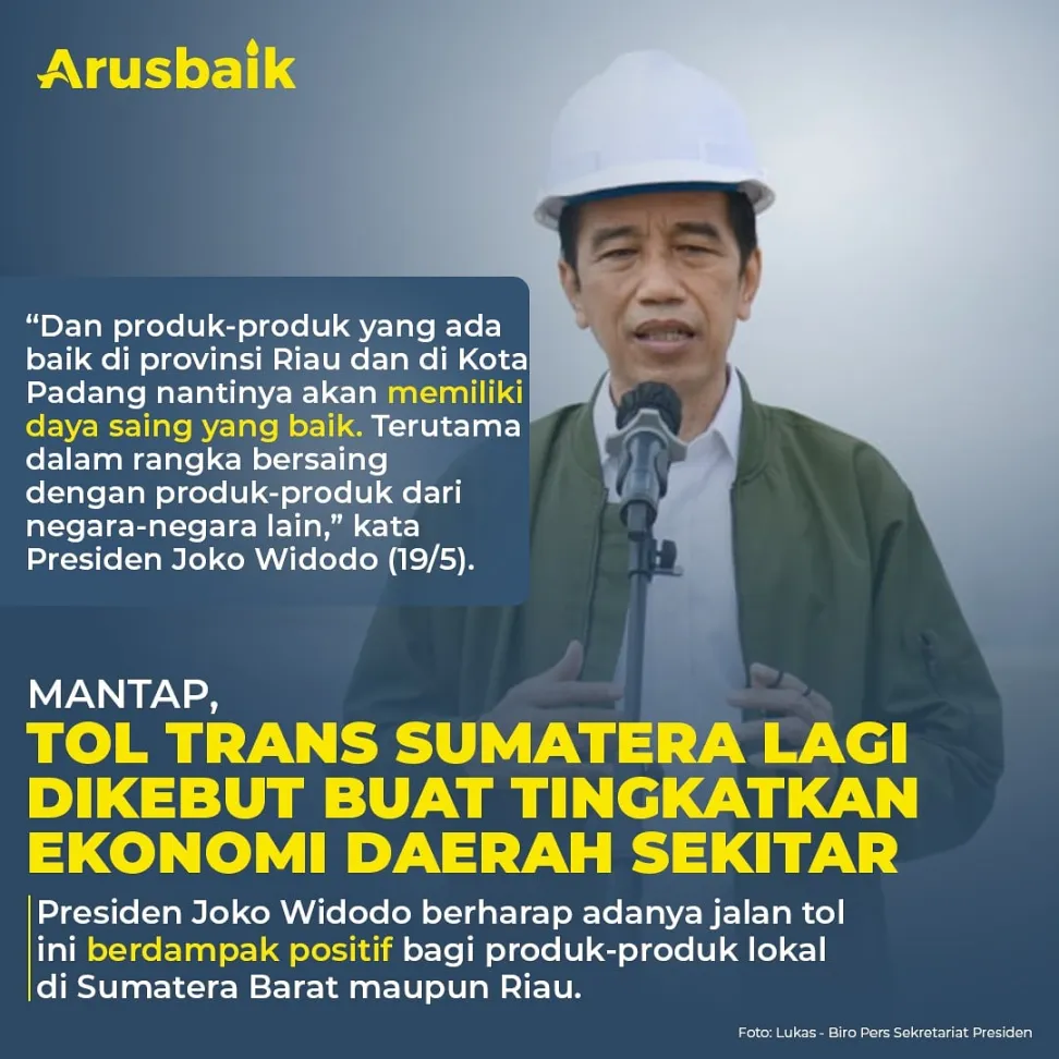 Mantap, Tol Trans Sumatera Lagi Dikebut buat Tingkatkan Ekonomi Daerah Sekitar