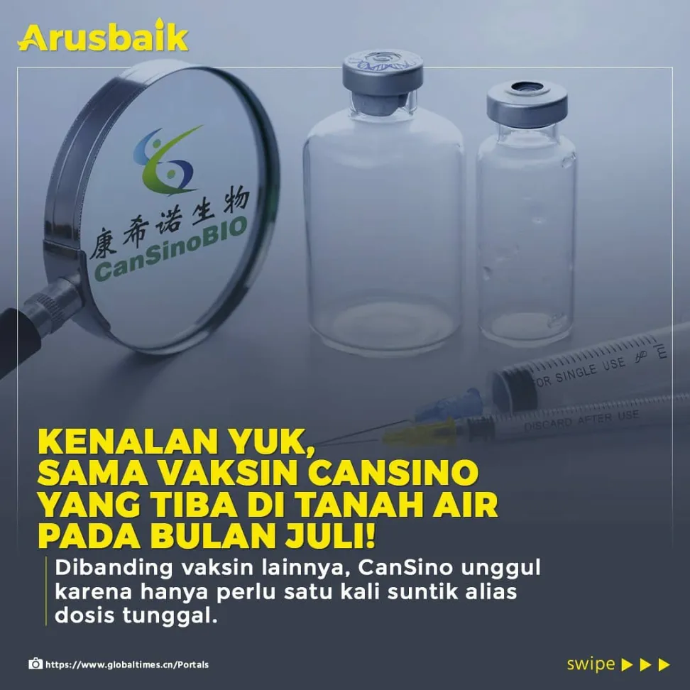 Kenalan Yuk, Sama Vaksin CanSino yang Tiba di Tanah Air pada Bulan Juli!