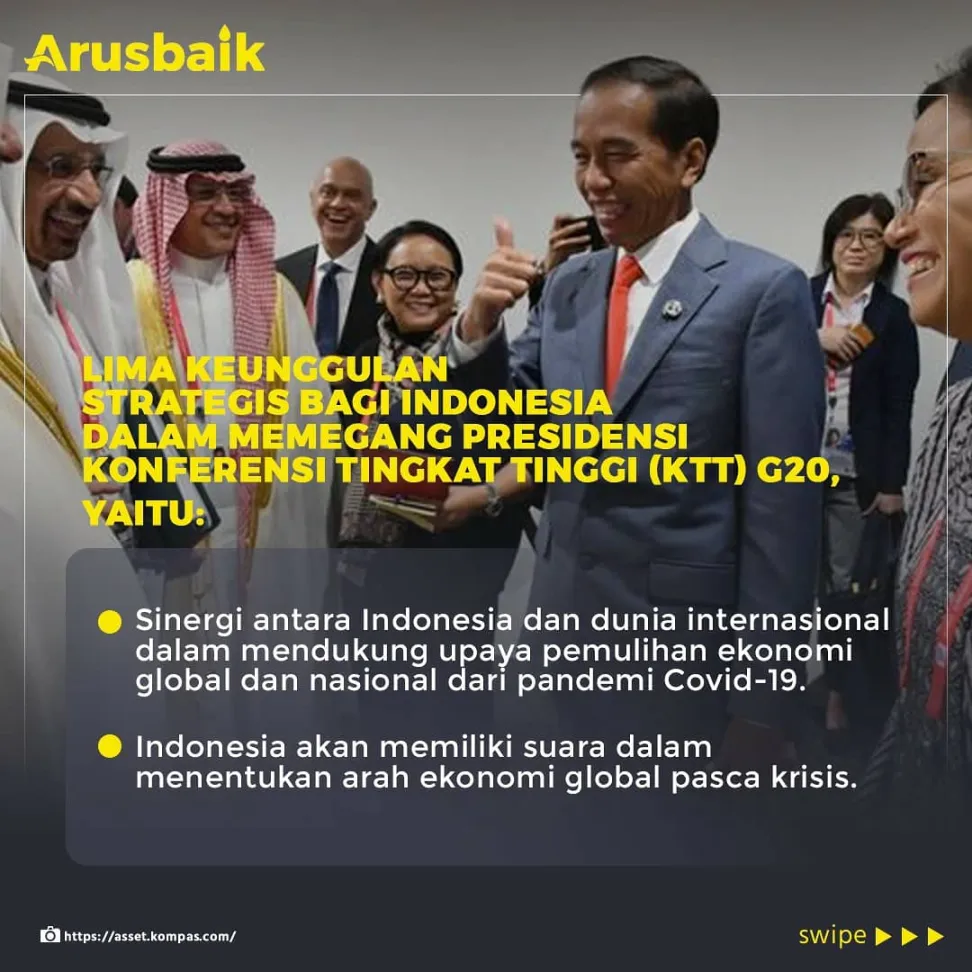Pimpin KTT G20, Indonesia Peroleh 5 Keunggulan Strategis di Dunia Internasional