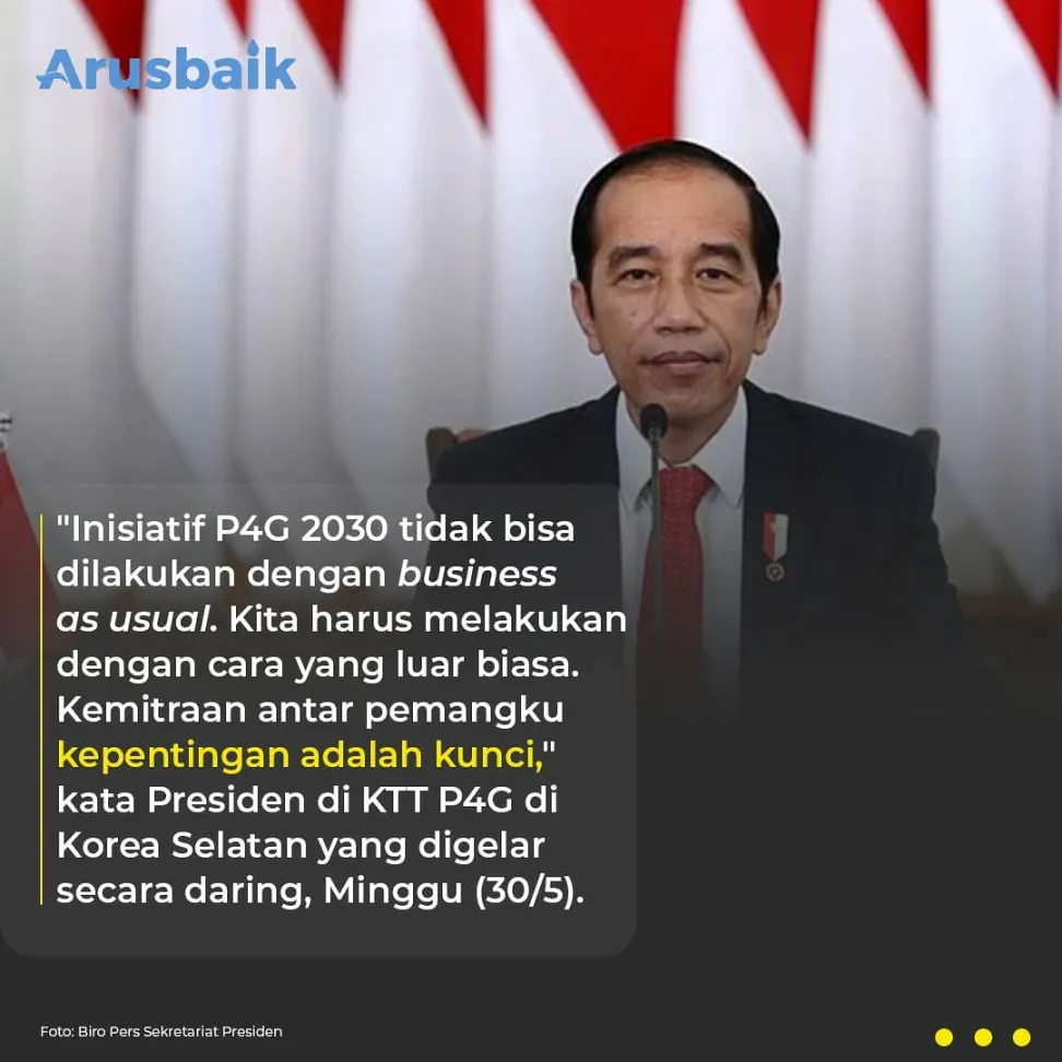 Hadapi Perubahan Iklim, Presiden Dorong Komunitas Internasional Lakukan Inisiatif Luar Biasa