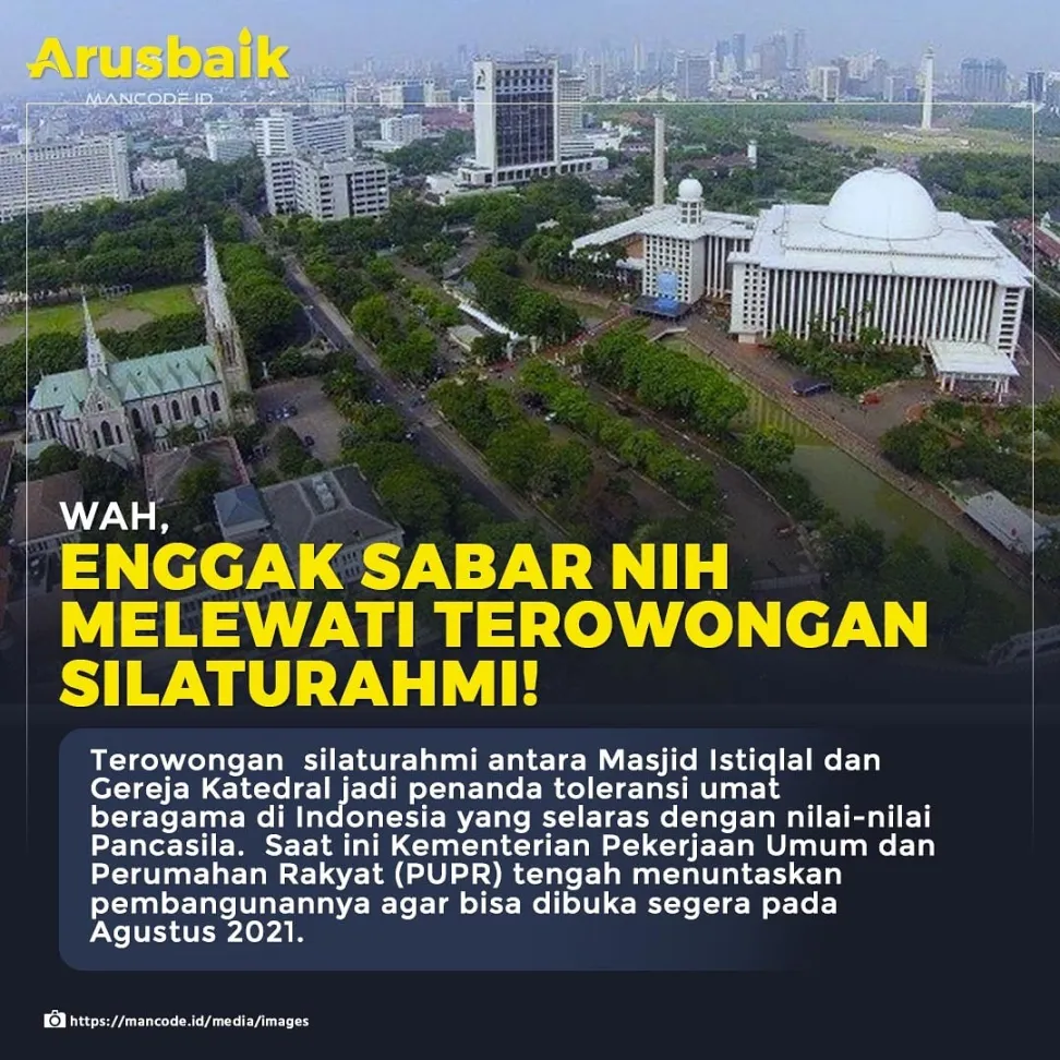 Wah, Enggak Sabar Nih Melewati Terowongan Silaturahmi!