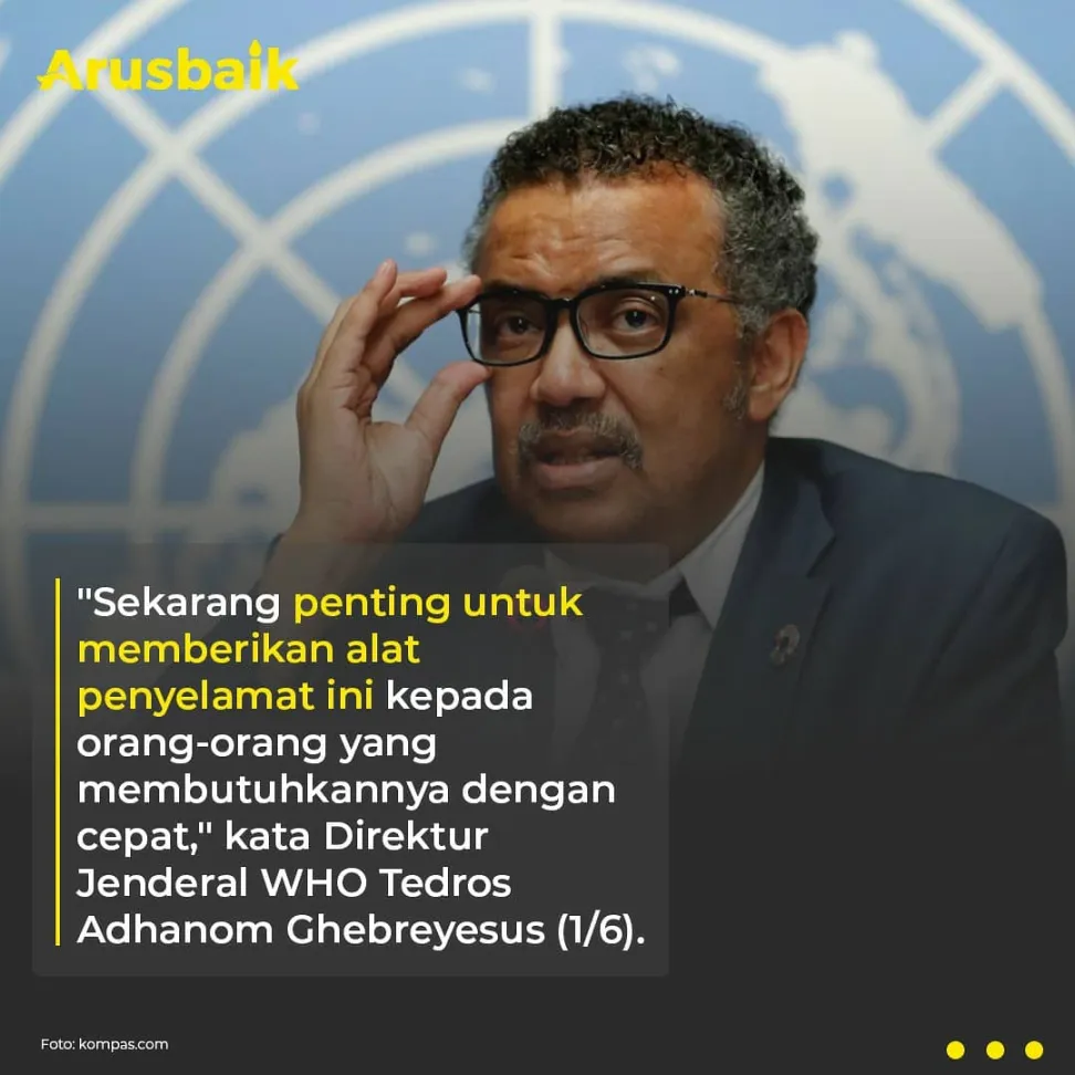 WHO Setujui Vaksin Sinovac-CoronaVac Untuk Penggunaan Darurat