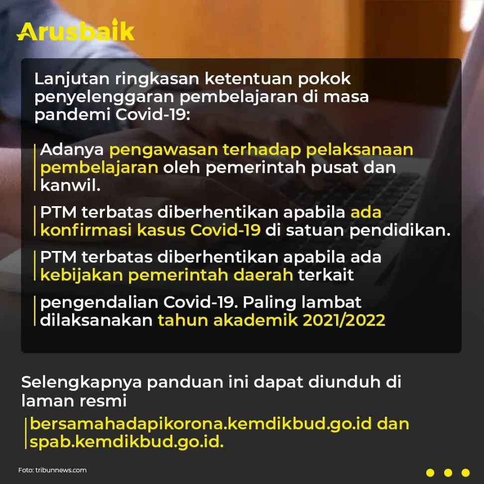 Seperti Apa Panduan Pembelajaran Tatap Muka dari Pemerintah?
