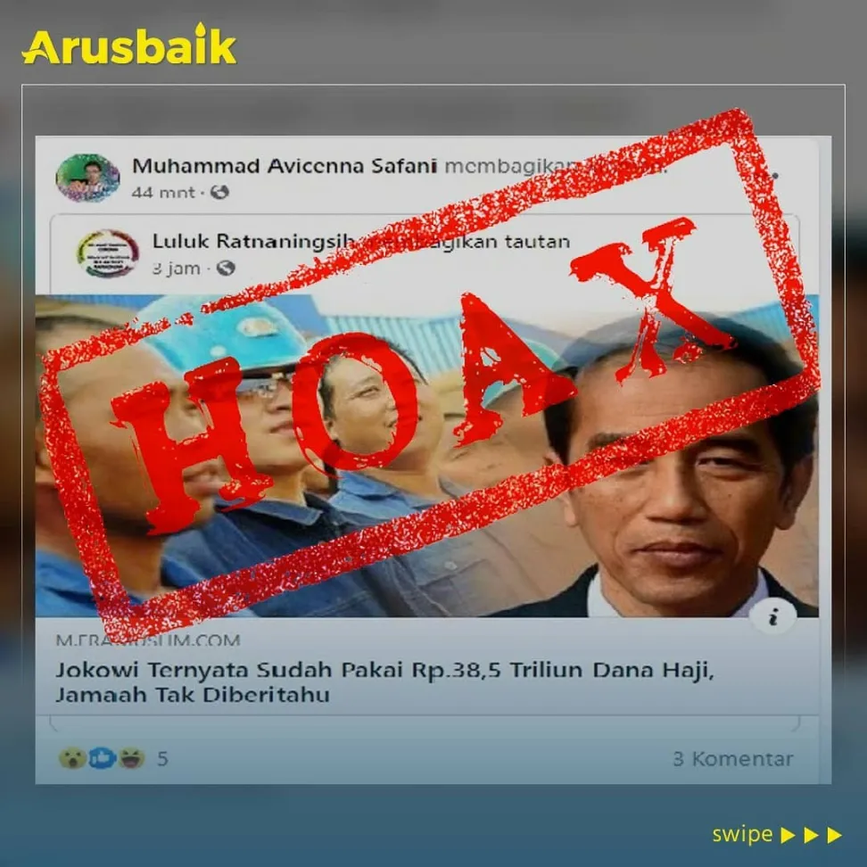 Pemerintah Dipastikan Tidak Pakai Dana Haji
