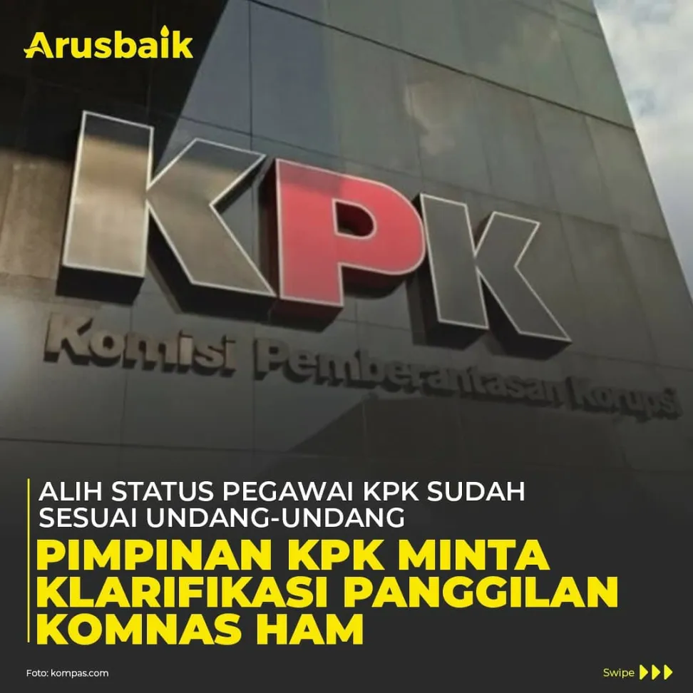 Alih Status Pegawai KPK Sudah Sesuai Undang-undang, Pimpinan KPK Minta Klarifikasi Panggilan Komnas HAM