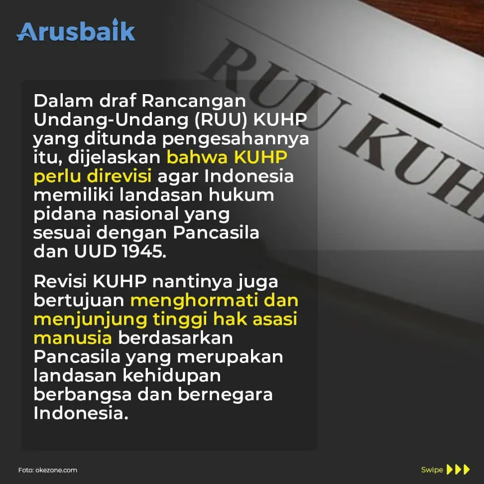 KUHP Warisan Belanda Harus Diganti Segera!