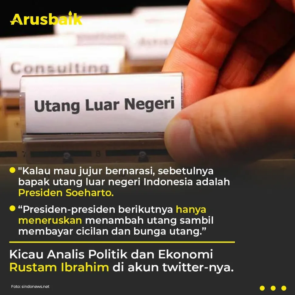 Warisi Utang Era Soeharto, Pemerintah Berhasil Jaga Rasio Tetap Aman
