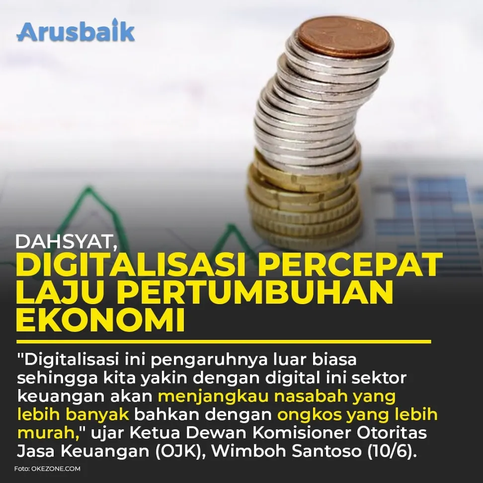 Dahsyat, Digitalisasi Percepat Laju Pertumbuhan Ekonomi