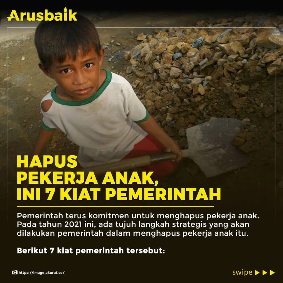 Hapus Pekerja Anak, Ini 7 Kiat Pemerintah