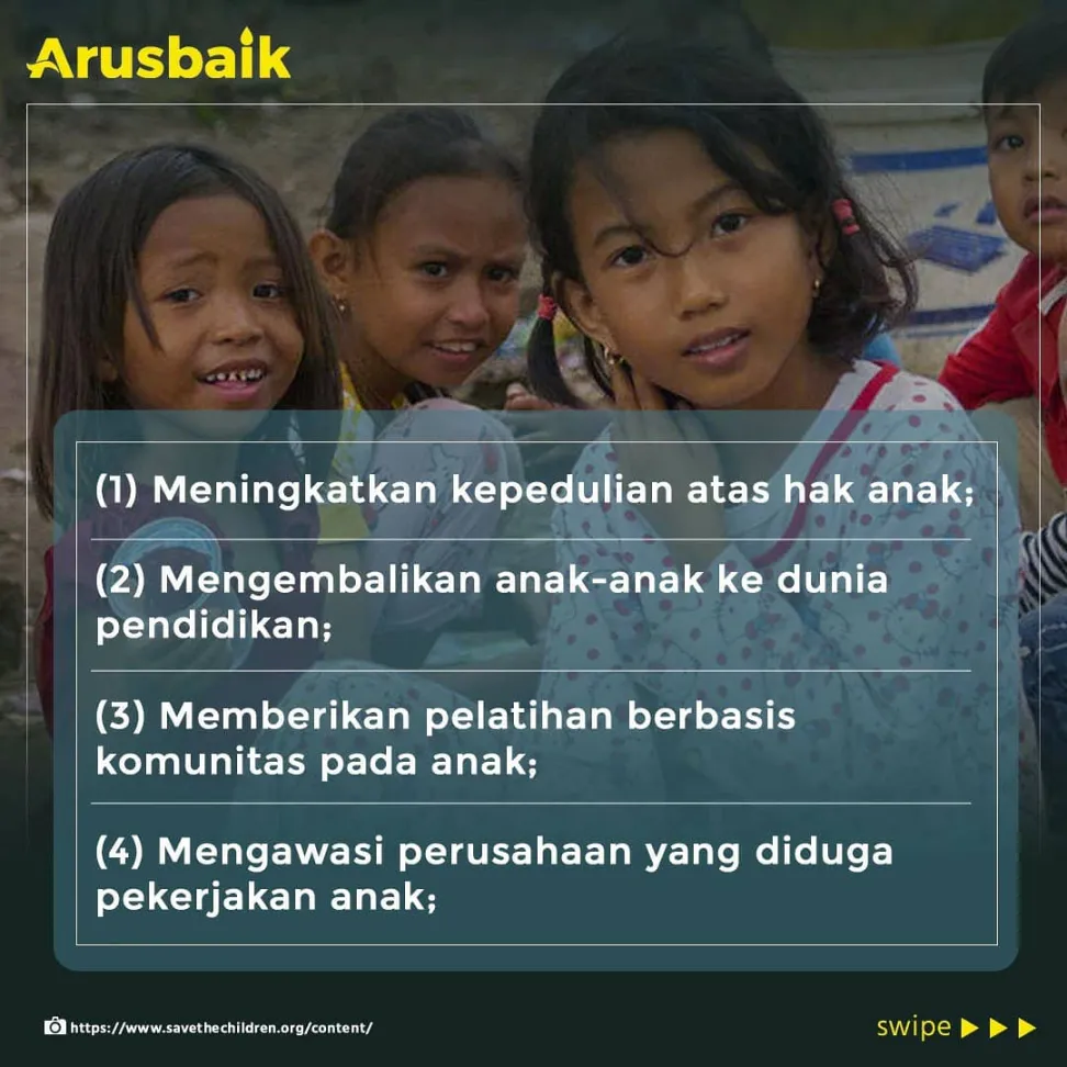 Hapus Pekerja Anak, Ini 7 Kiat Pemerintah