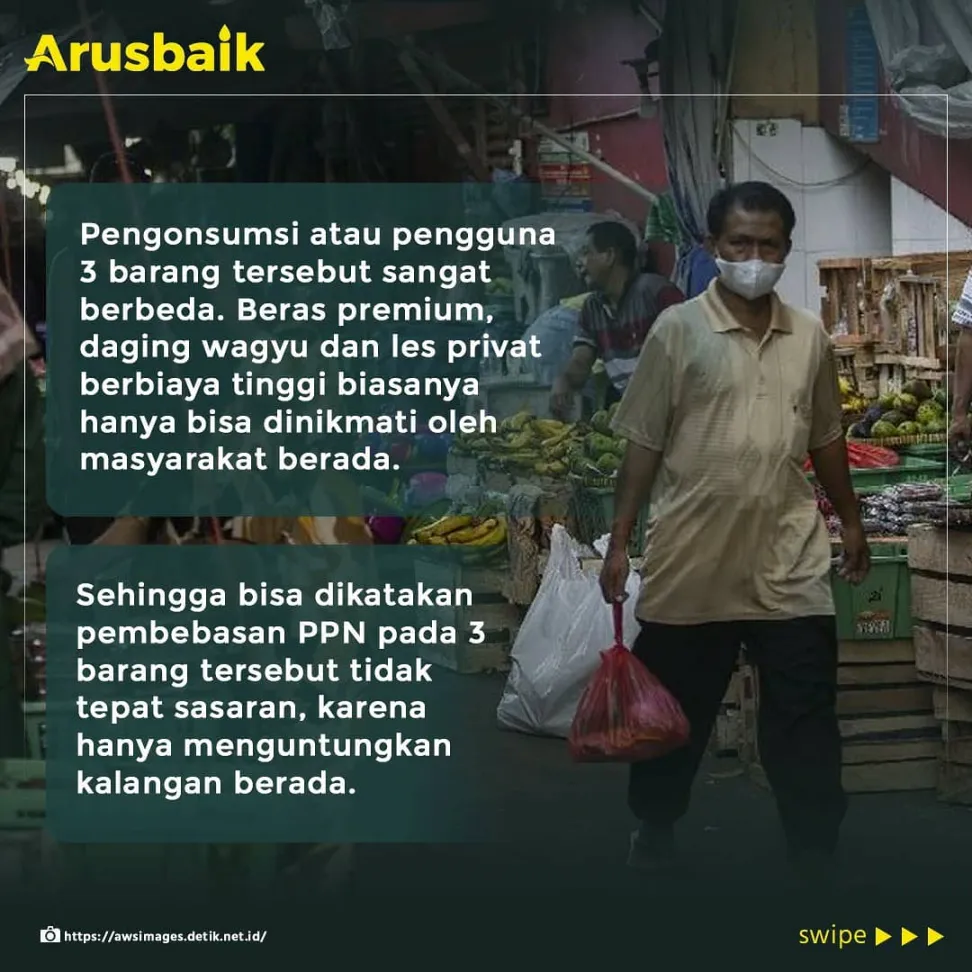 Biar Paham, Simak Penjelasan Soal PPN Sembako Berikut Ini!