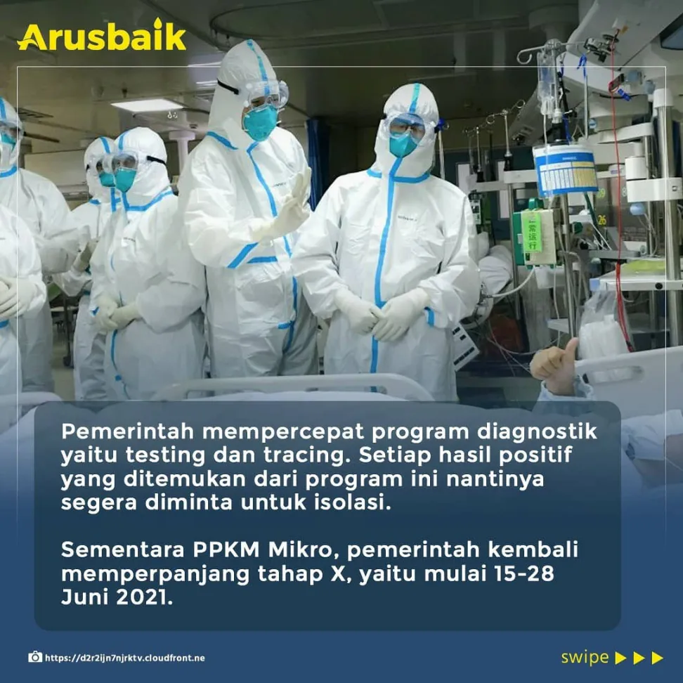 Selain Vaksinasi, Ini 4 Senjata Pemerintah Atasi Lonjakan Covid-19