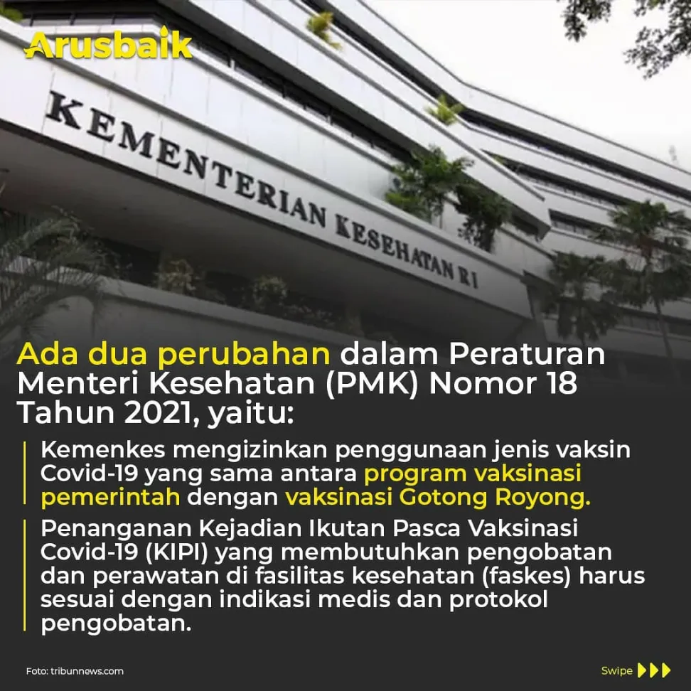 Catat, Ini Aturan Baru Pemerintah Soal Vaksinasi