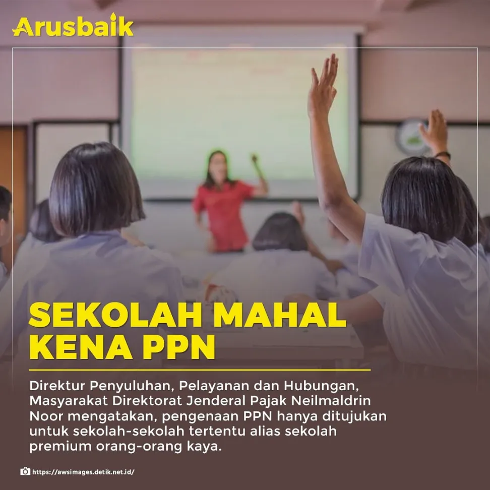 Sekolah Mahal Kena Ppn