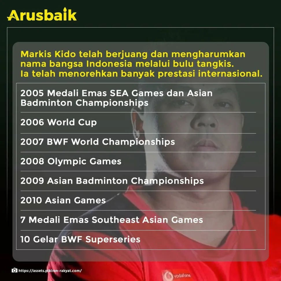 Indonesia Kehilangan Salah Satu Atlet Bulu tangkis terbaik, Markis Kido