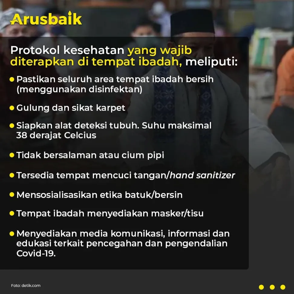 Masih Pandemi, Kegiatan Rumah Ibadah Diatur Lagi
