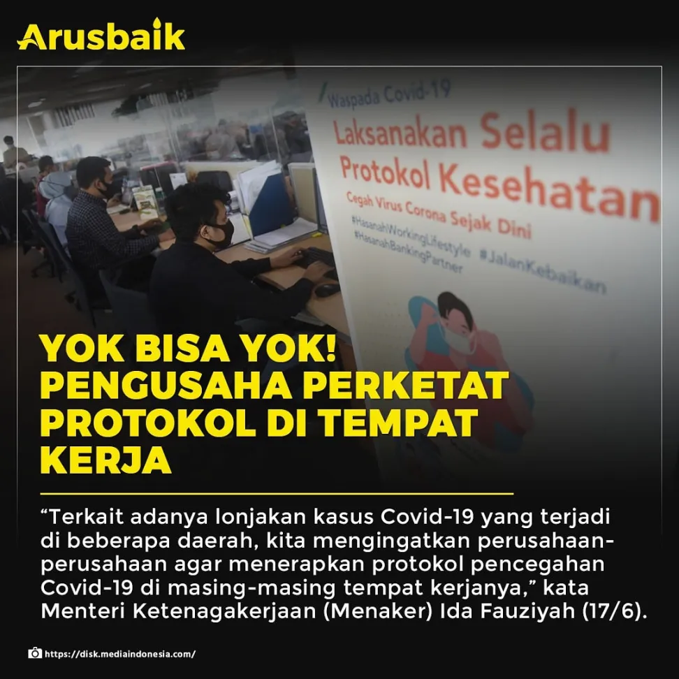 Yok Bisa Yok! Pengusaha Perketat Protokol di Tempat Kerja