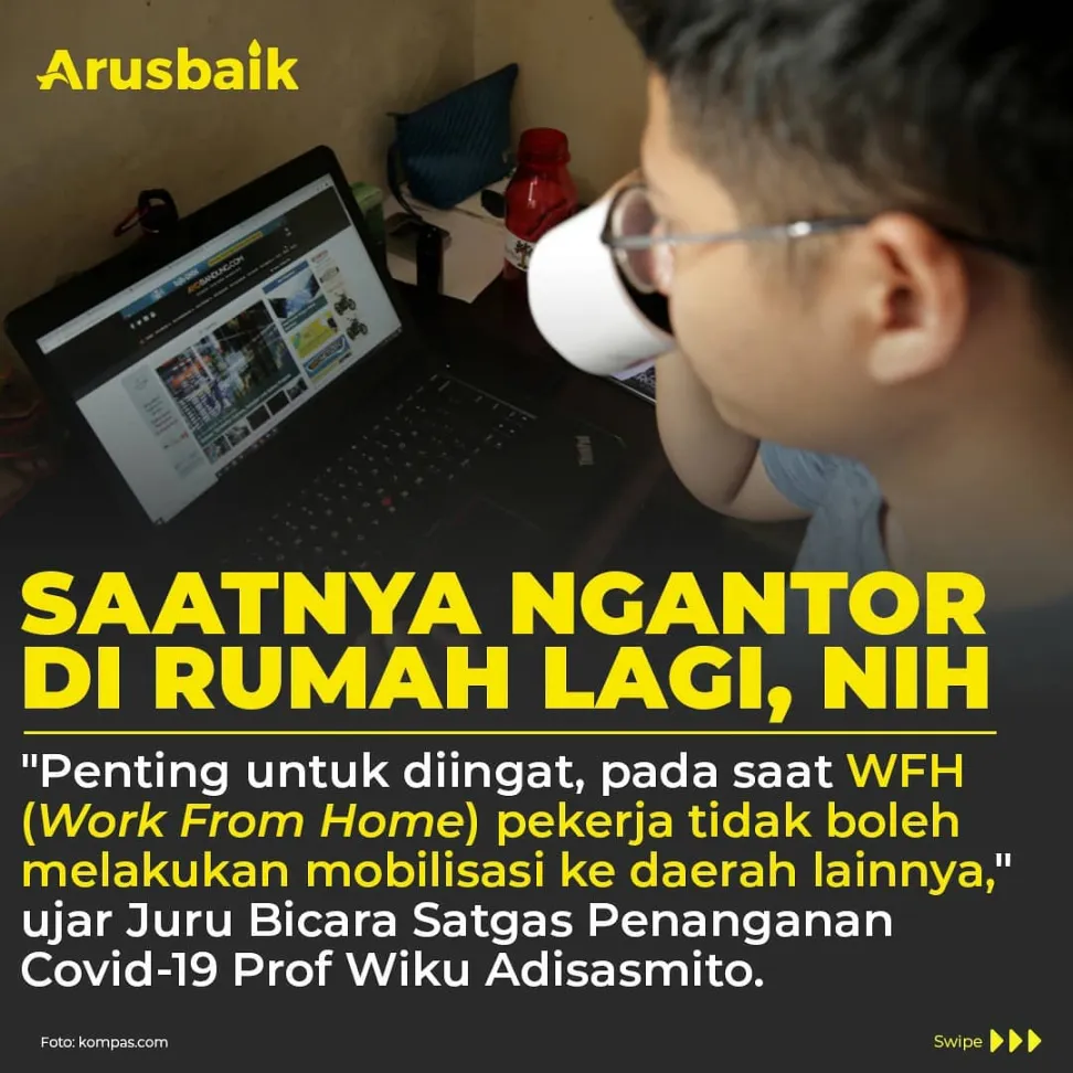 Saatnya Ngantor di Rumah Lagi, Nih!