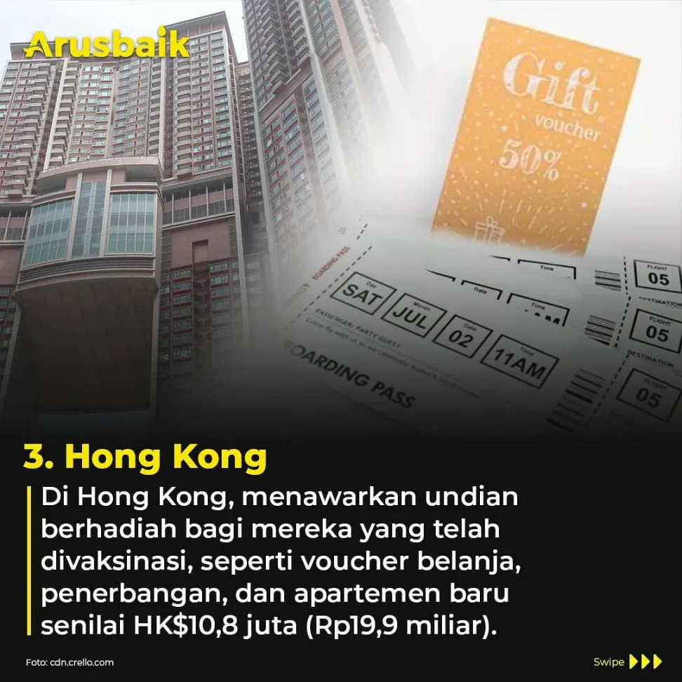 5 Cara Unik Tiap Negara Bujuk Vaksin Warganya