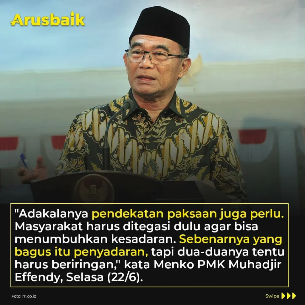 Dear Teman Baik, Yuk Mulai Sadar Disiplin Prokes, Daripada Dipaksa Lho