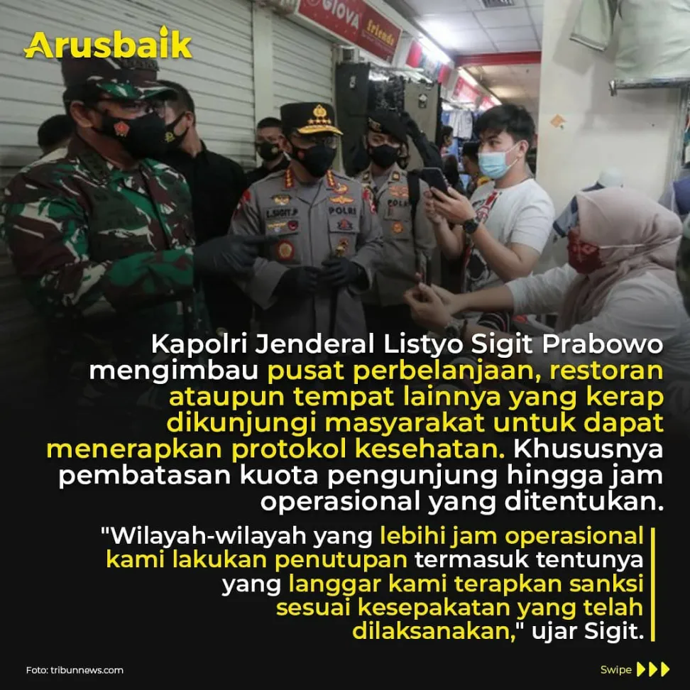 Enggak Main-main, Pelanggar Prokes Ditindak Tegas