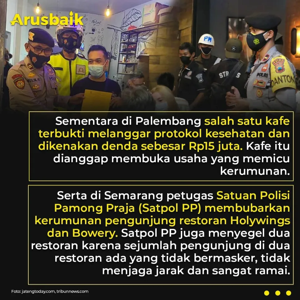 Enggak Main-main, Pelanggar Prokes Ditindak Tegas