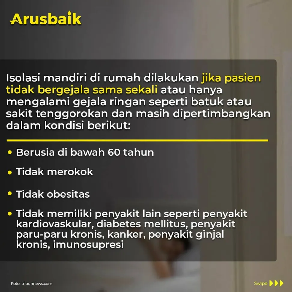 Jangan Panik! Simak Tips Isoman di Rumah Jika Kena Covid-19