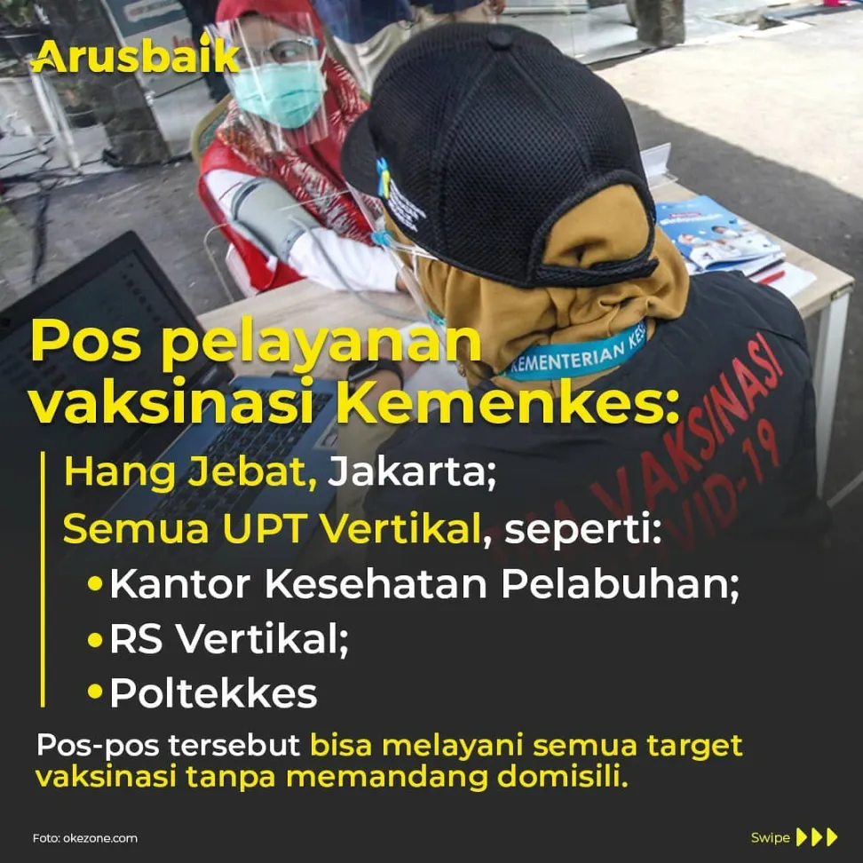 Vaksin Semakin Mudah! Pemerintah Hapus Syarat KTP Domisili