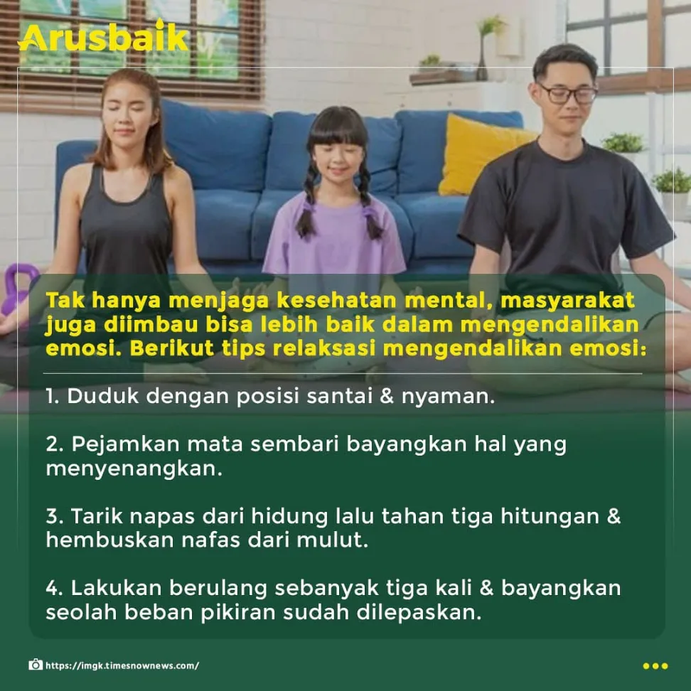 Saat Pandemi Kesehatan Mental & Emosi Harus Dijaga, Ini Tipsnya