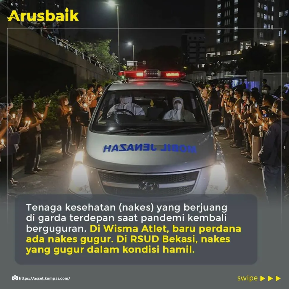 Berduka, Mereka Korbankan Nyawa Tangani Corona