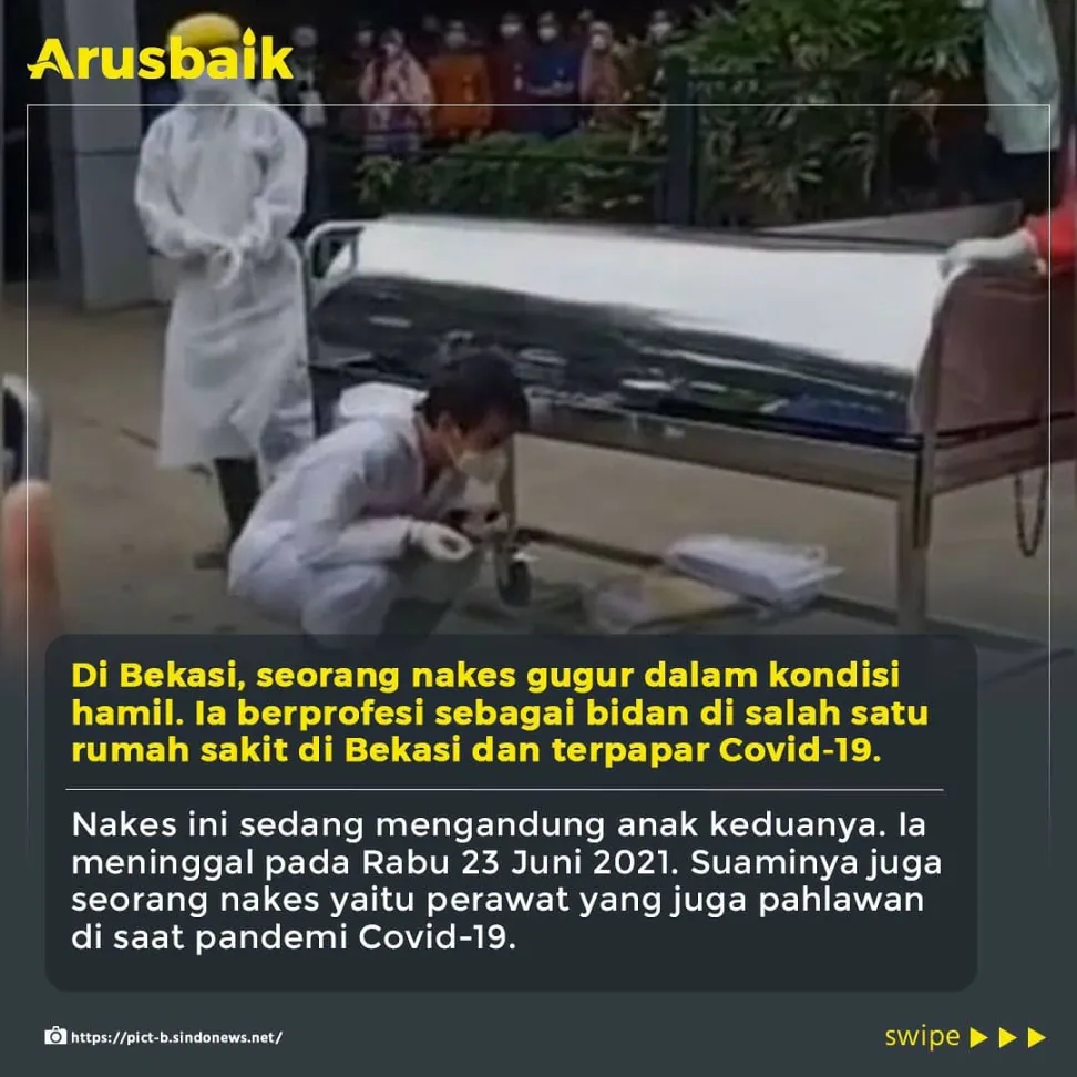 Berduka, Mereka Korbankan Nyawa Tangani Corona