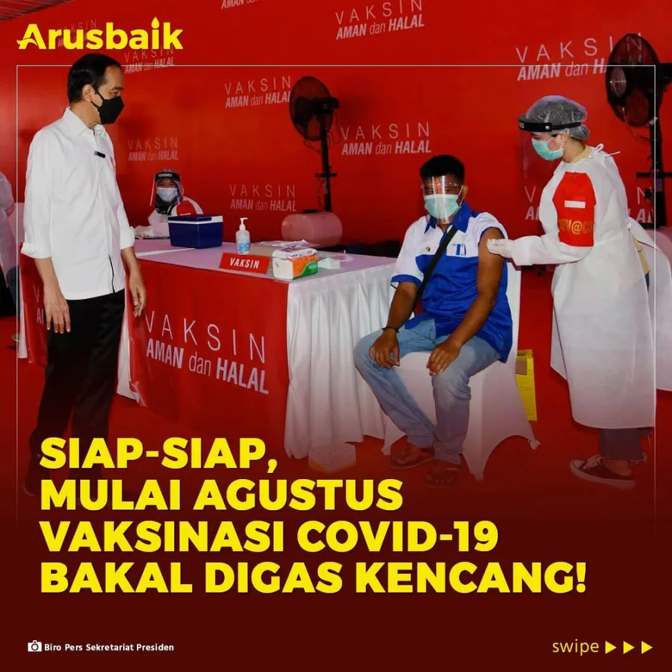 Siap-siap, Mulai Agustus Vaksinasi Covid-19 Bakal Digas Kencang!