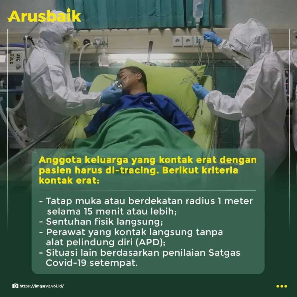 Anggota Keluarga Terpapar Covid-19? Jangan Panik, Lakukan Beberapa Hal Ini!