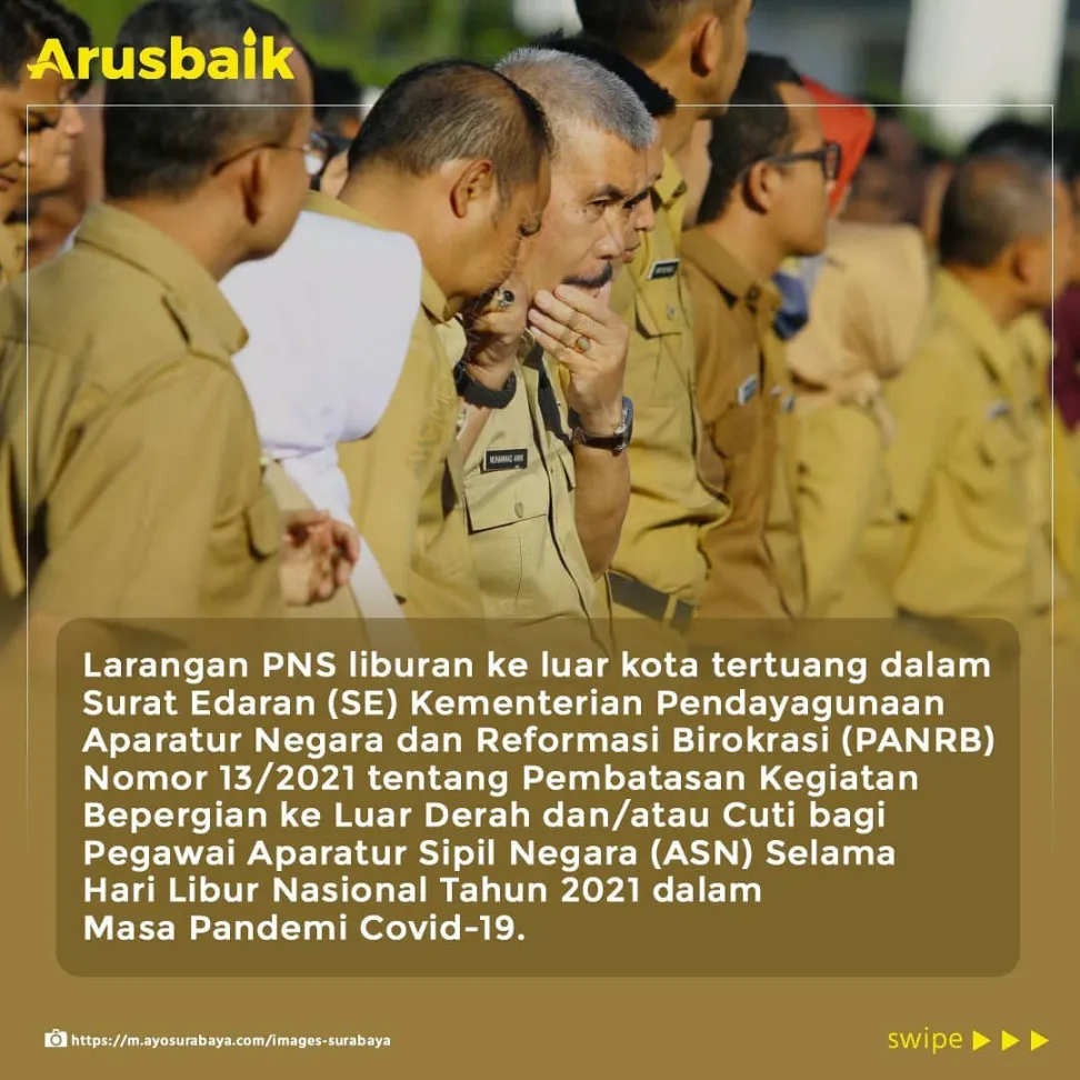 Dear Warga +62, Jangan ke Luar Kota Dulu saat Libur Nasional!