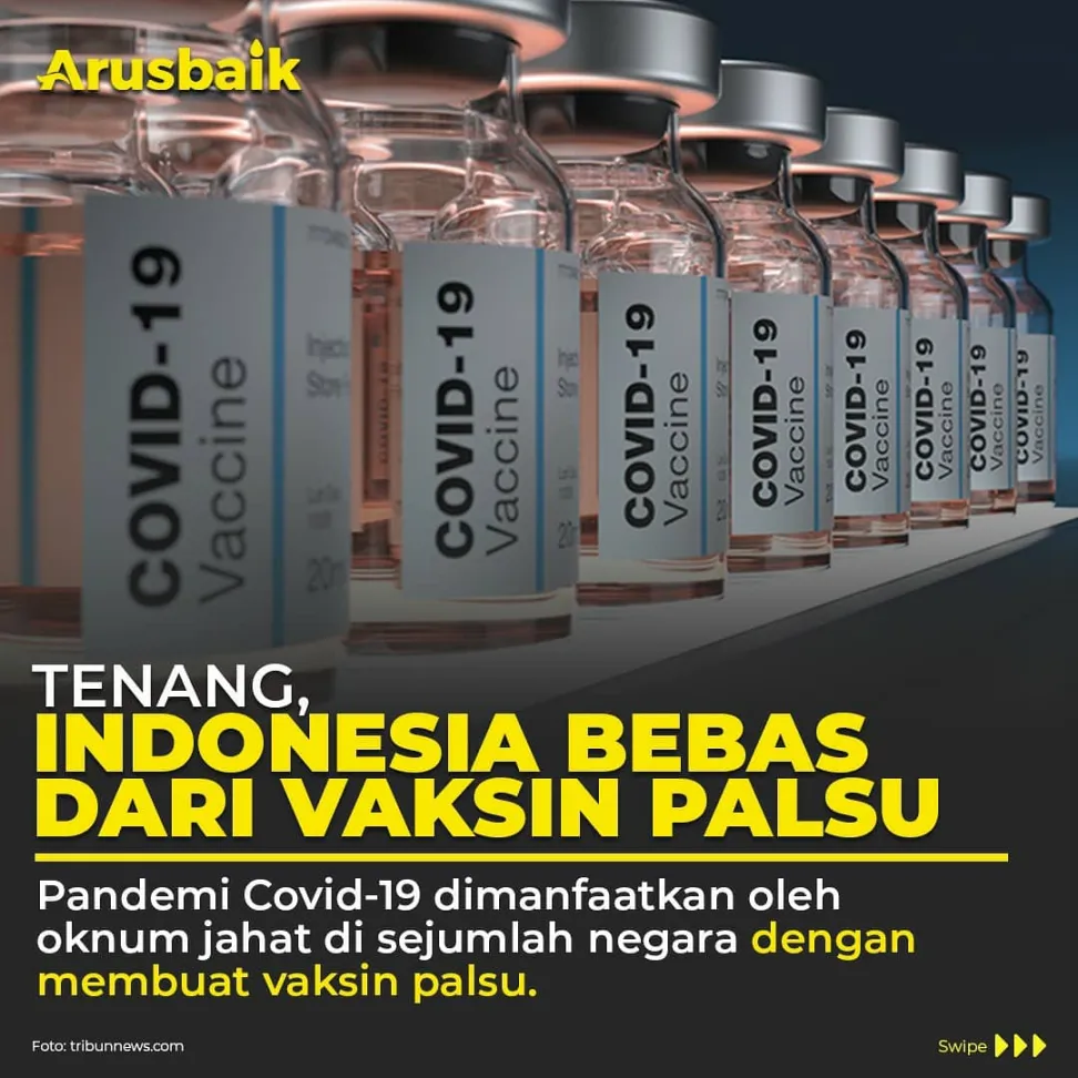 Tenang, Indonesia Bebas dari Vaksin Palsu
