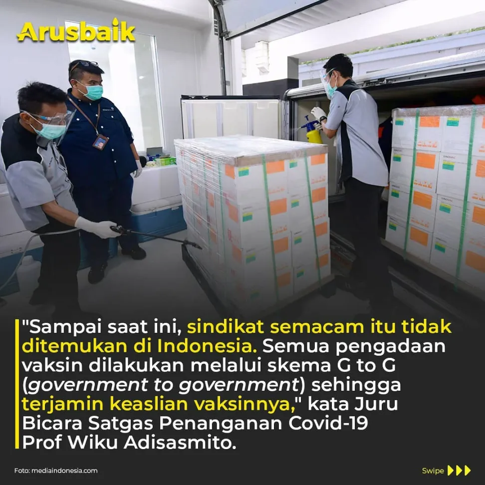 Tenang, Indonesia Bebas dari Vaksin Palsu
