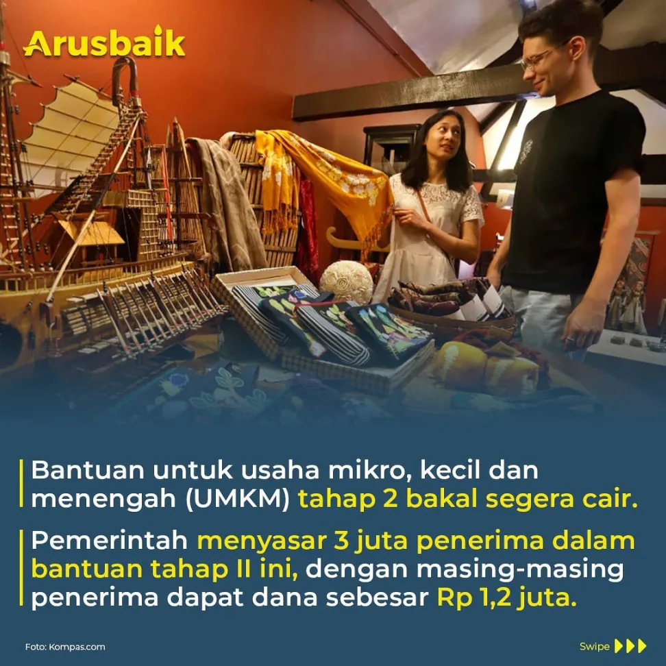 Asyik, UMKM Bakal Dapat Bantuan Tunai Lagi, Begini Cara Ceknya
