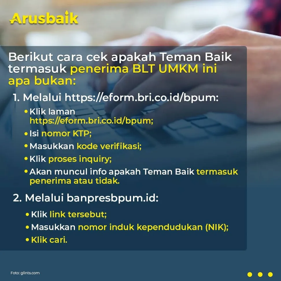 Asyik, UMKM Bakal Dapat Bantuan Tunai Lagi, Begini Cara Ceknya