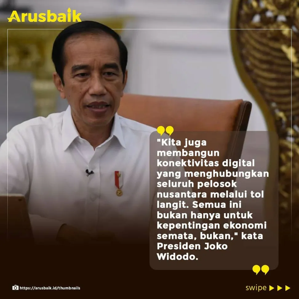 Apa sih Tol Langit itu? Ini Penjelasan Presiden Jokowi