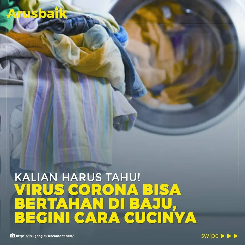 Kalian Harus Tahu! Virus Corona Bisa Bertahan di Baju, Begini Cara Cucinya