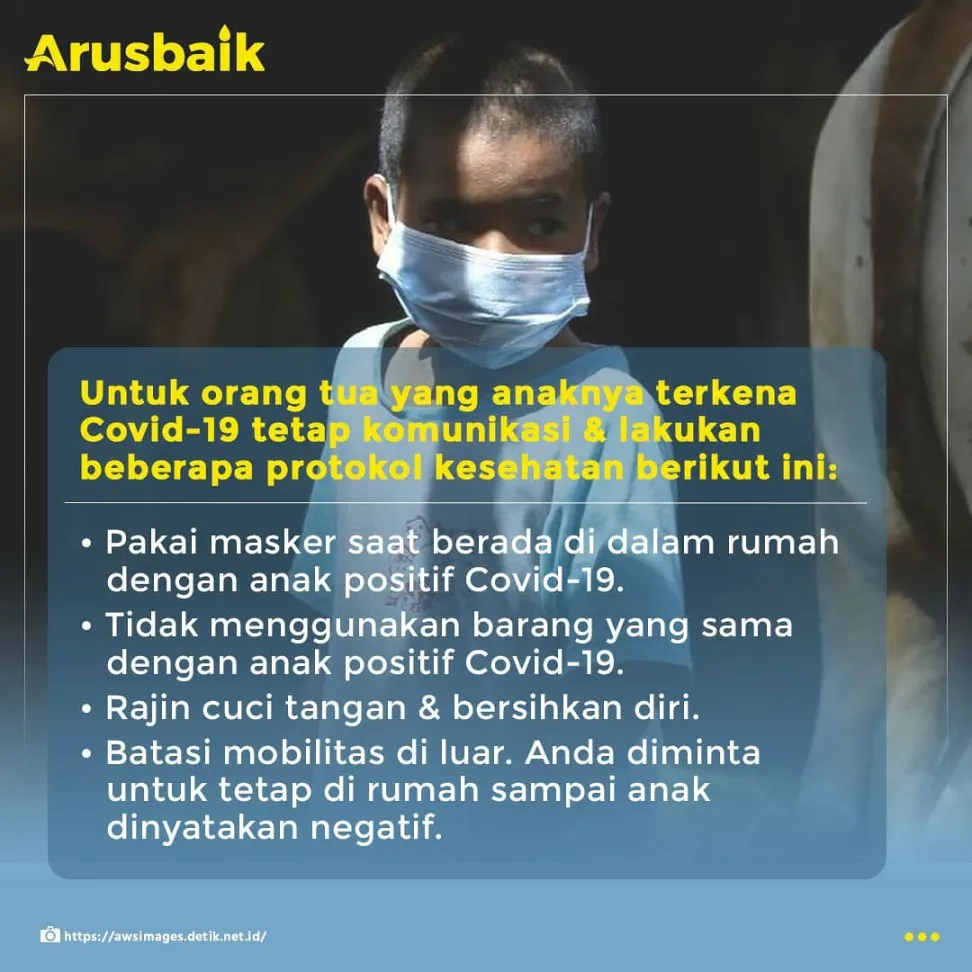 Tenang, Ini Cara Tangani Anak Positif Covid di Rumah