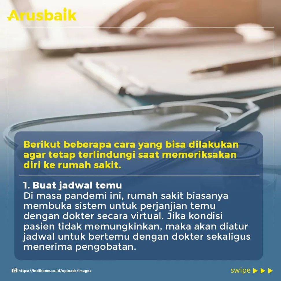 Tips Aman ke Rumah Sakit Saat Pandemi
