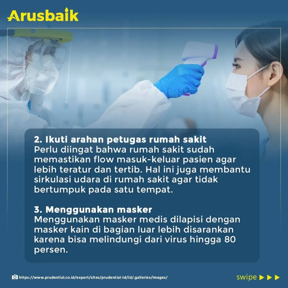 Tips Aman ke Rumah Sakit Saat Pandemi