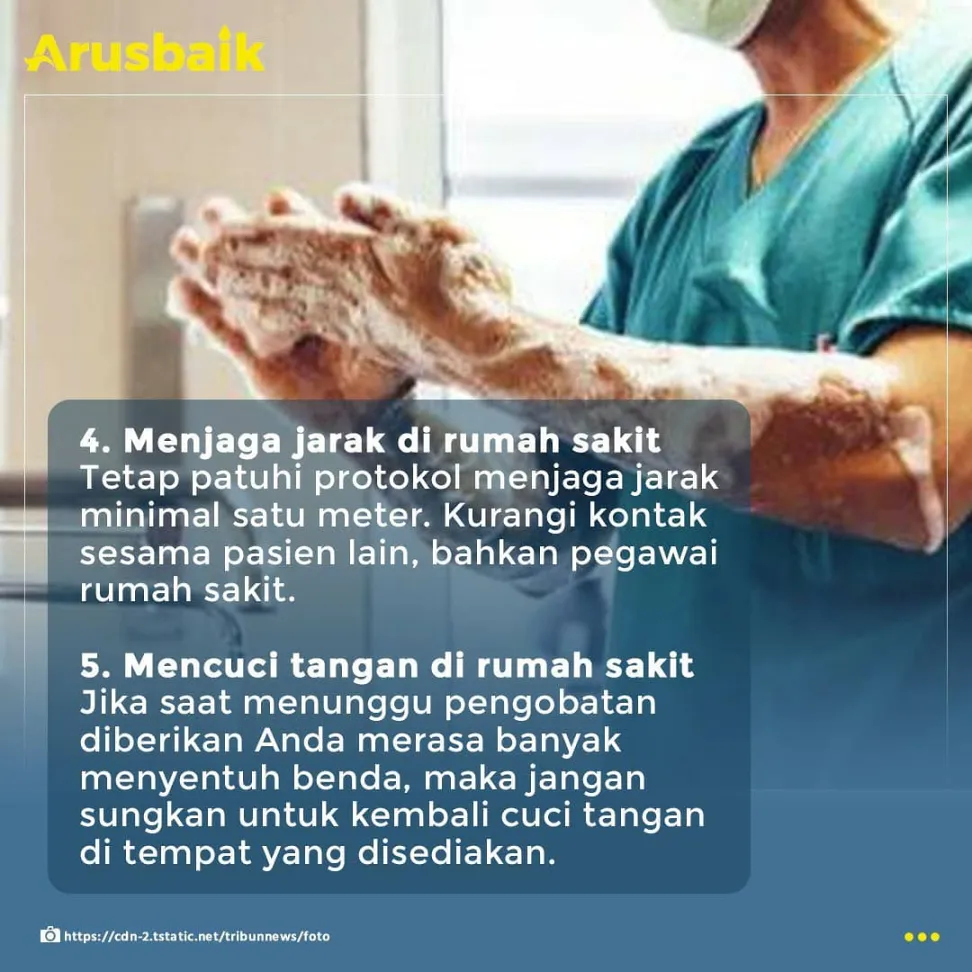 Tips Aman ke Rumah Sakit Saat Pandemi