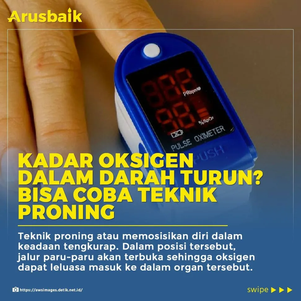Proning, Teknik untuk Jaga Level Oksigen Pasien Covid-19