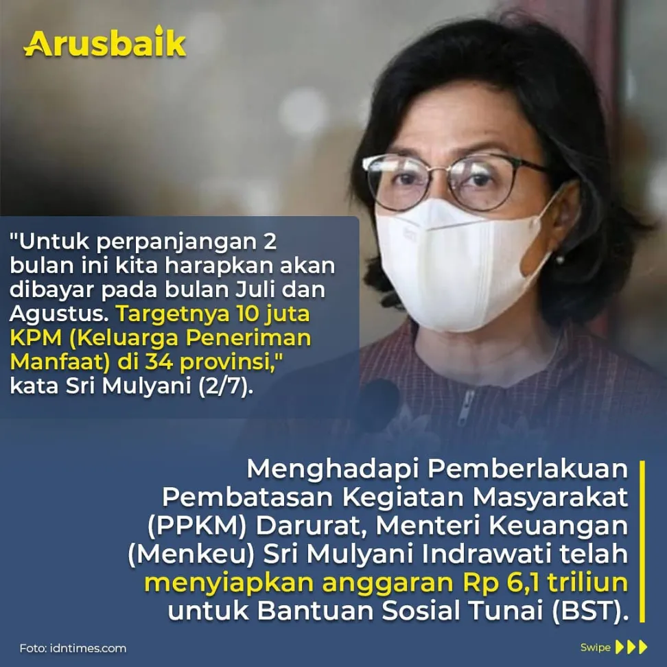 PPKM Darurat: Bansos Lanjut, Listrik Masih Diskon